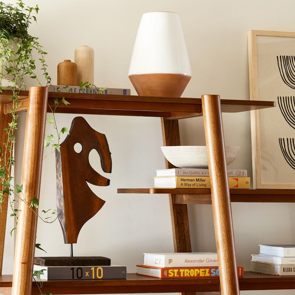 Calgary Tiered Bookshelf (186 cm) west elm Australia